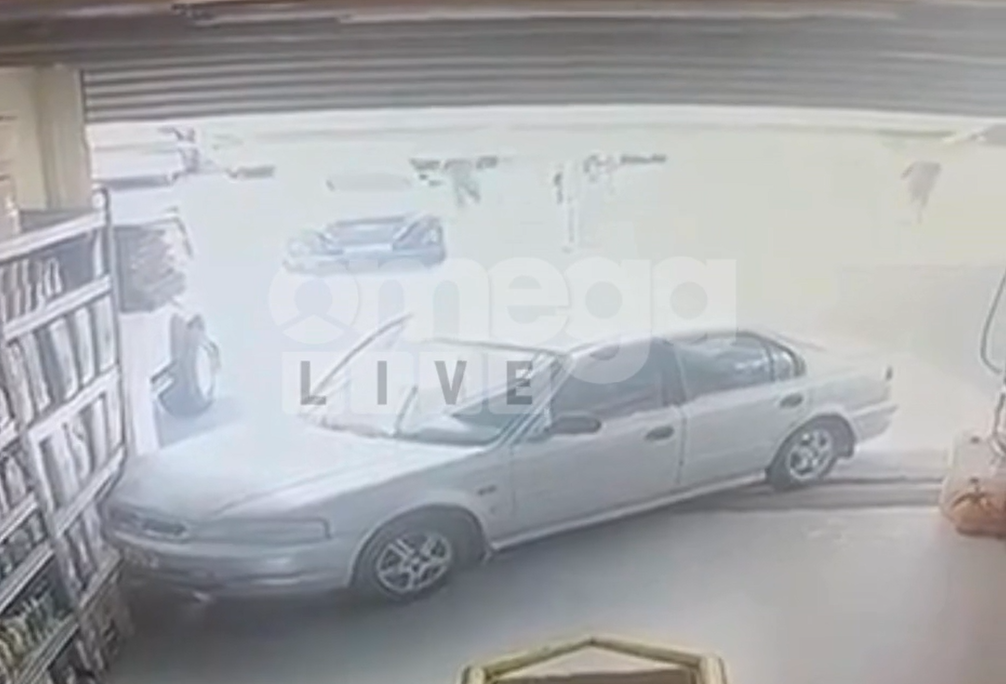 «Ανεξέλεγκτο» όχημα σε βενζινάδικο στη Λεμεσό – Καρφώθηκε σε ράφι λαδιών