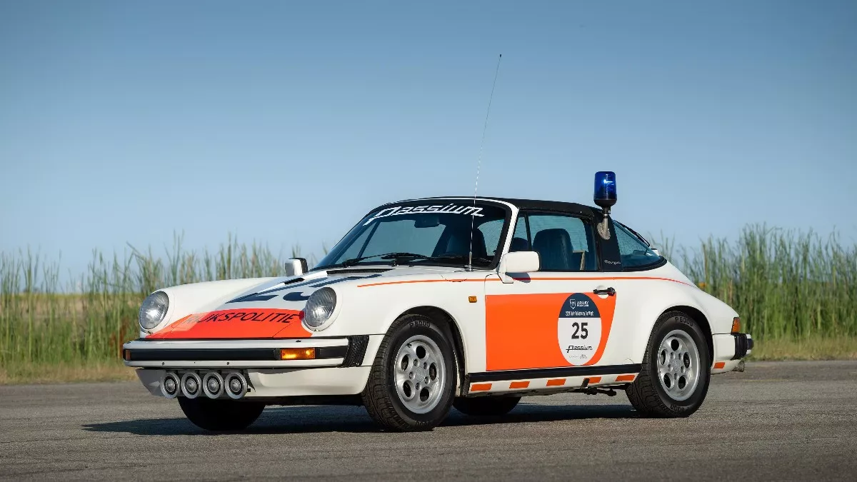 Στο σφυρί μια Porsche 911 Targa της ολλανδικής… αστυνομίας!